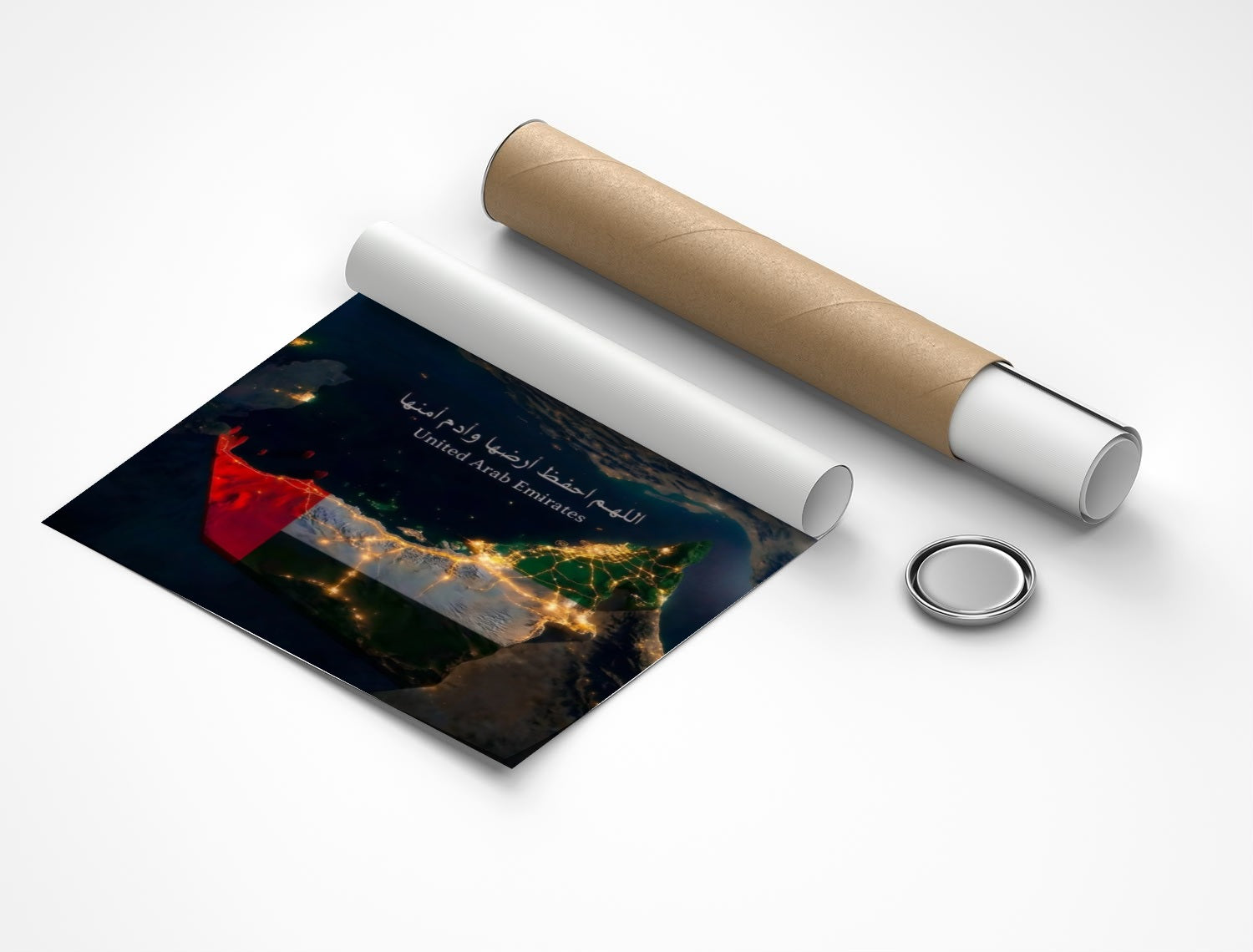 Rolled poster