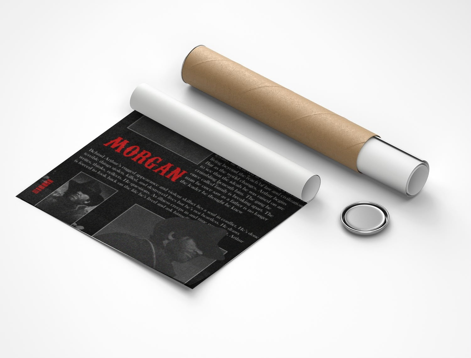 Rolled poster