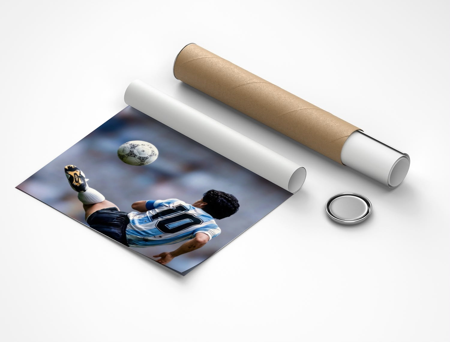Rolled poster