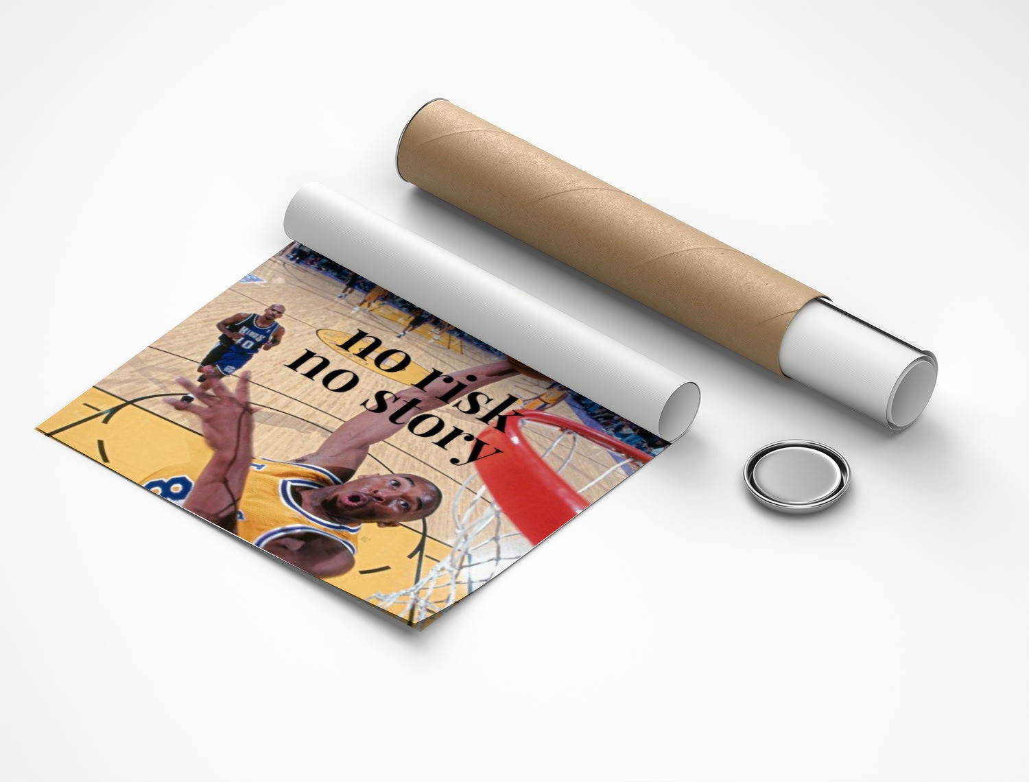 Rolled poster
