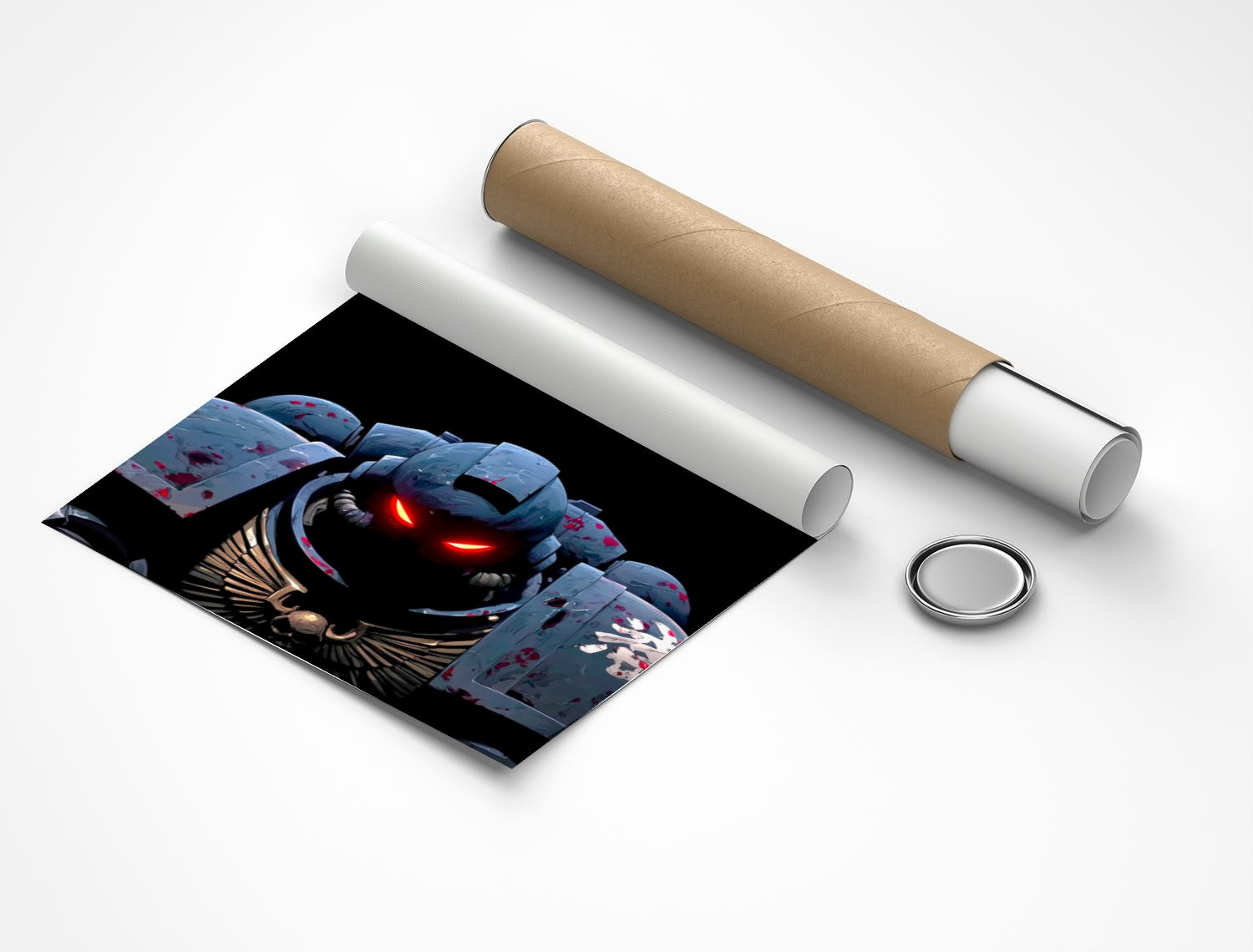 Rolled poster
