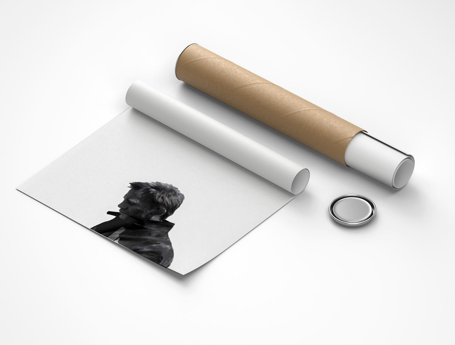 Rolled poster