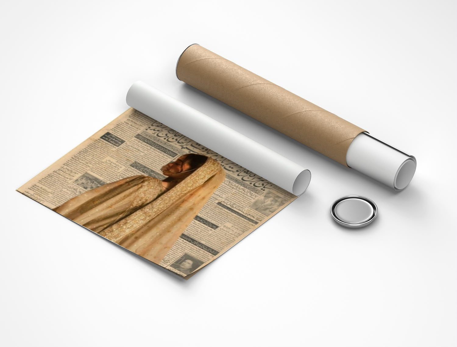 Rolled poster