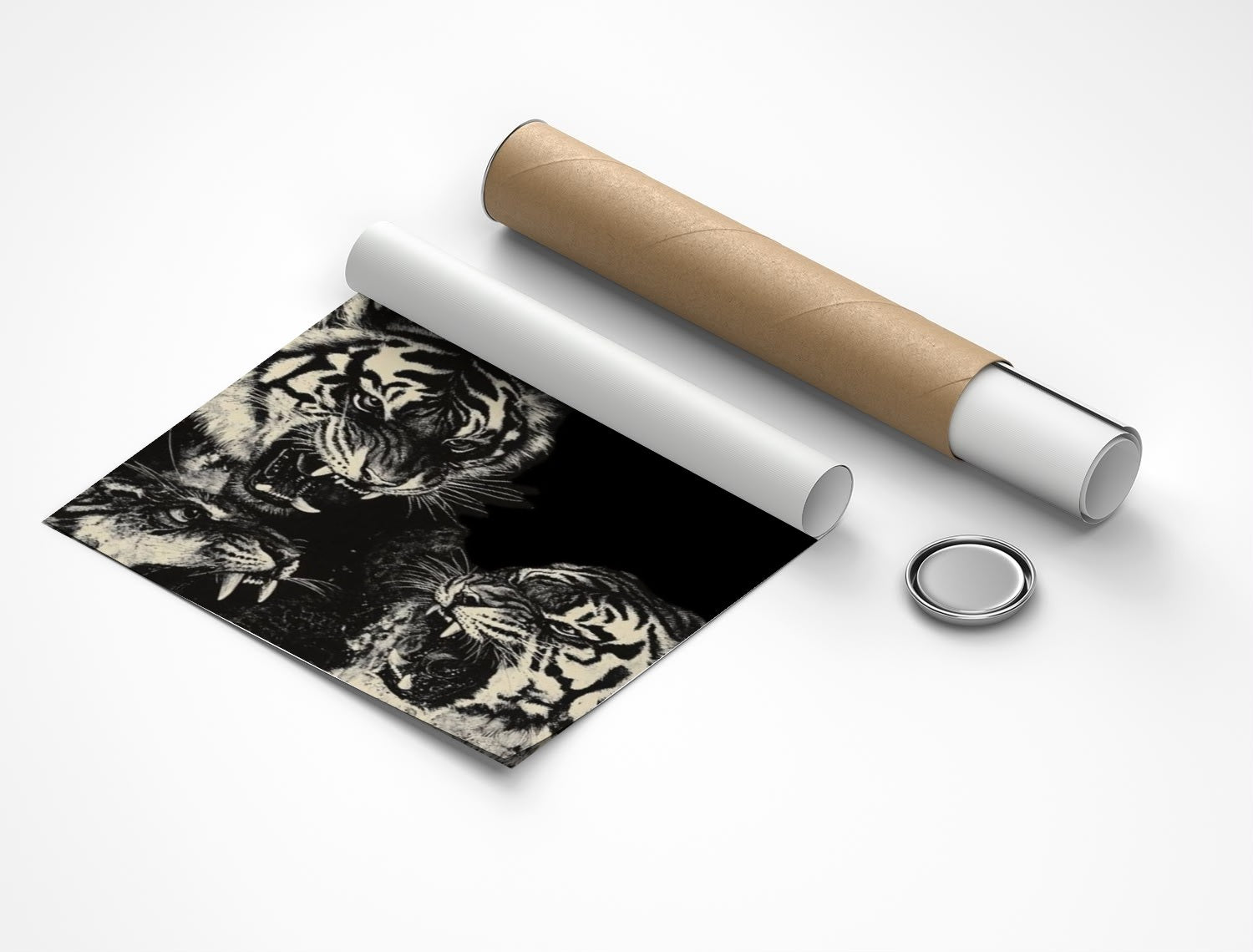 Rolled poster