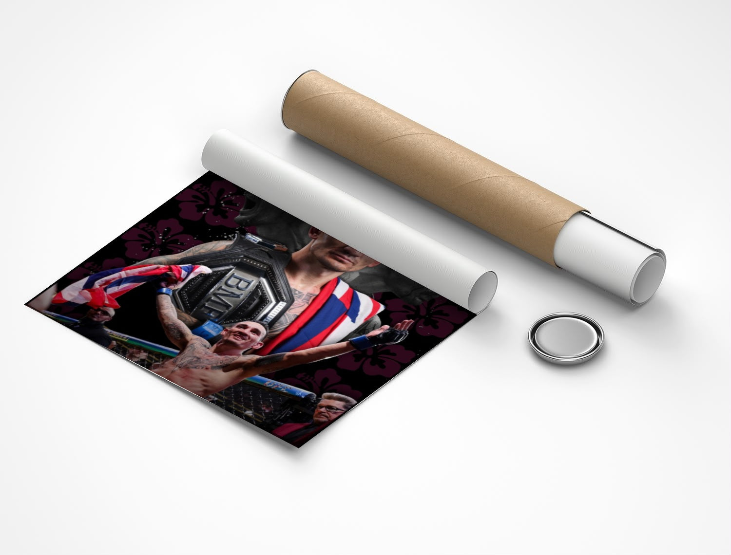 Rolled poster