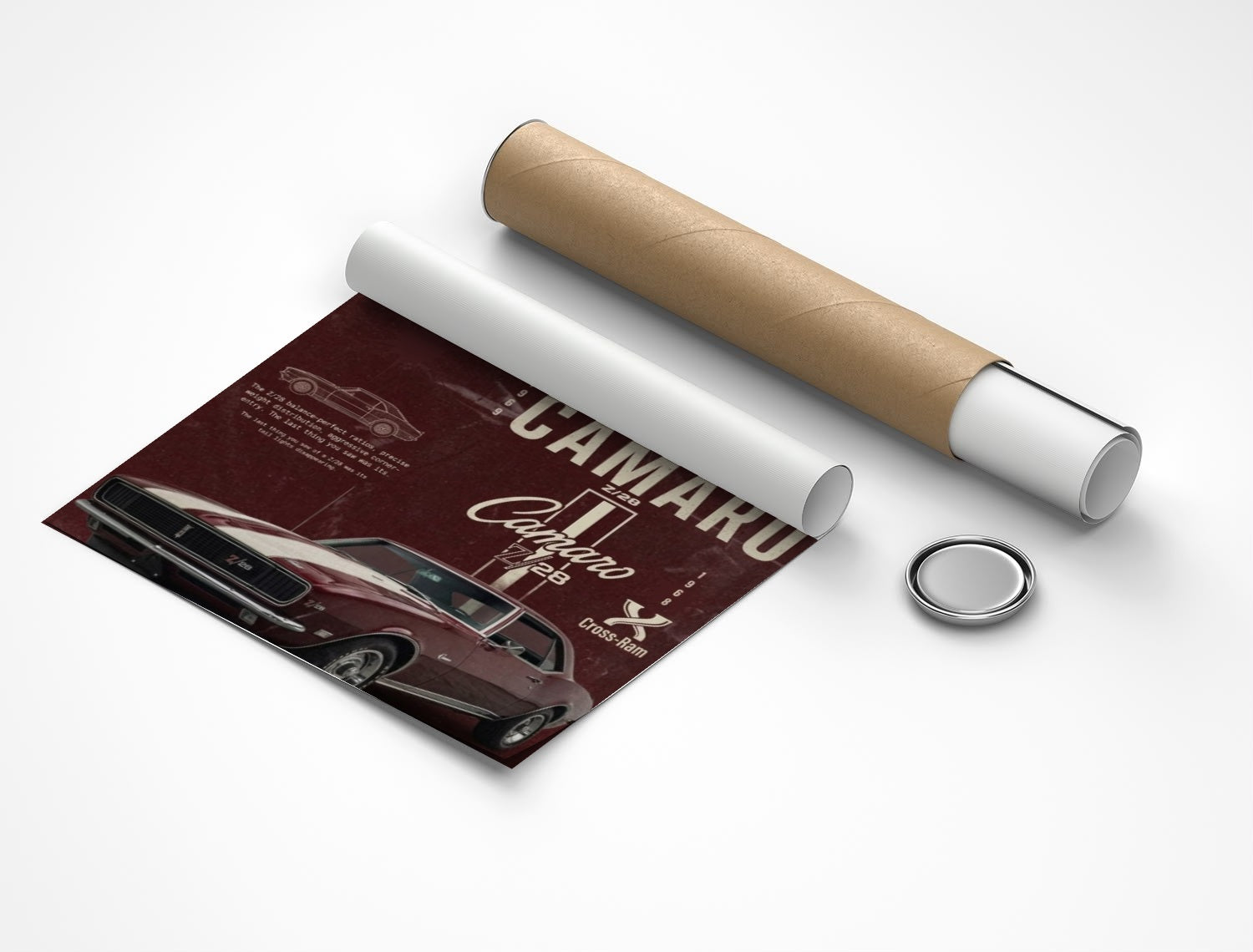 Rolled poster