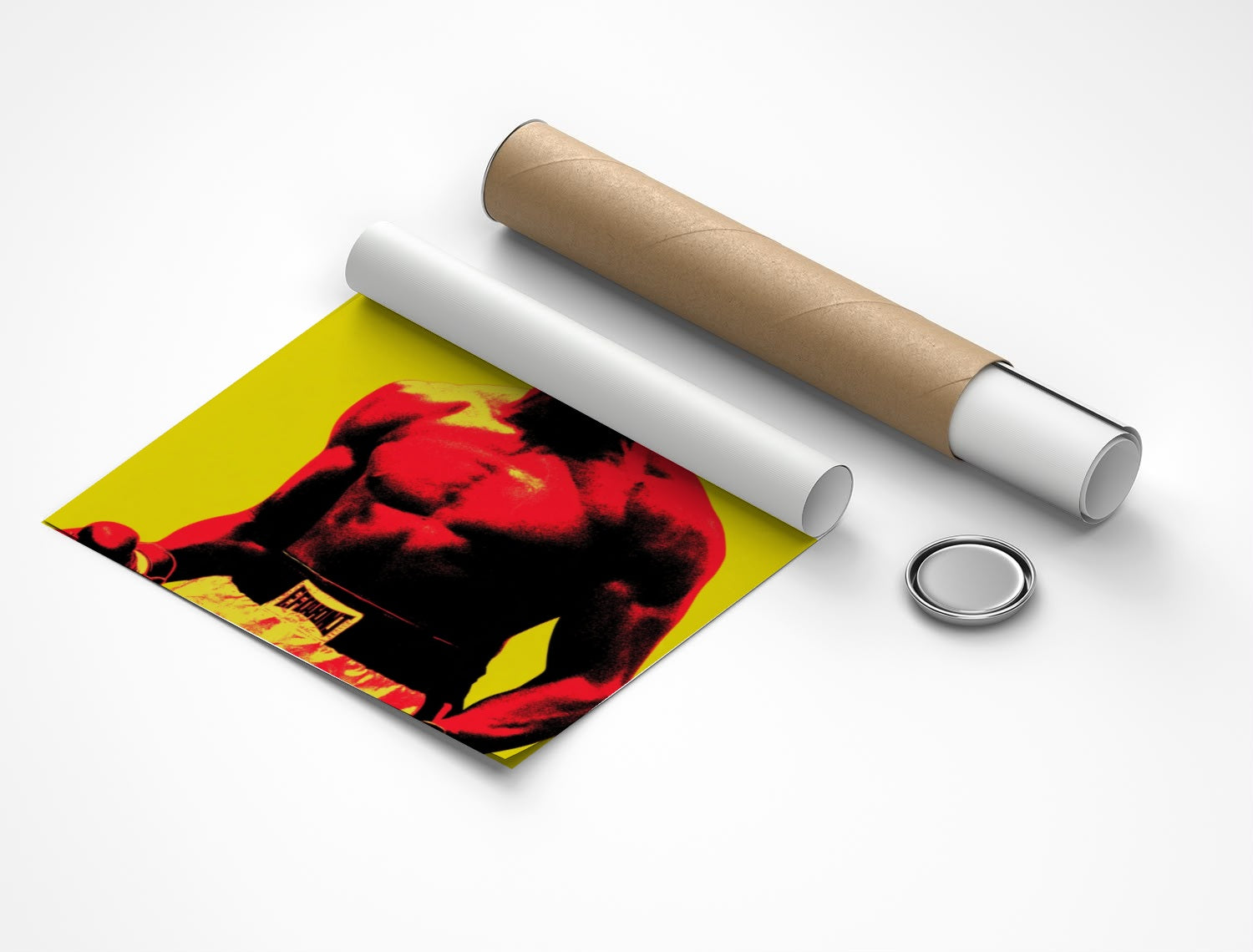 Rolled poster