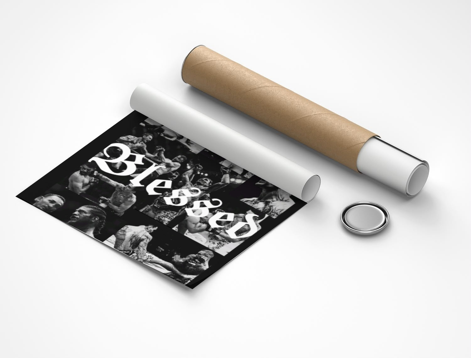 Rolled poster
