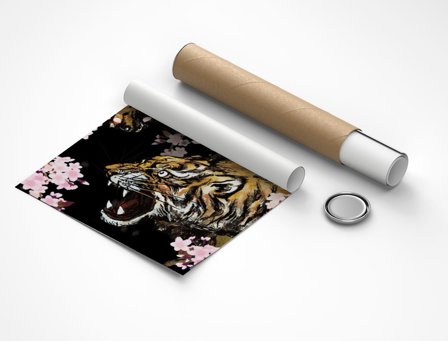 Rolled poster