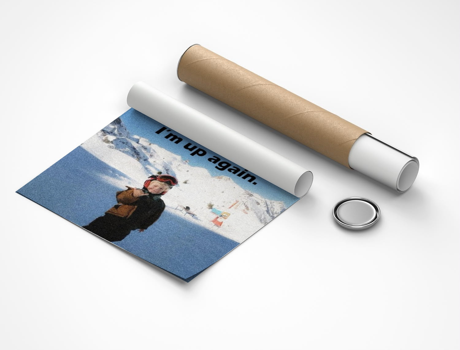 Rolled poster