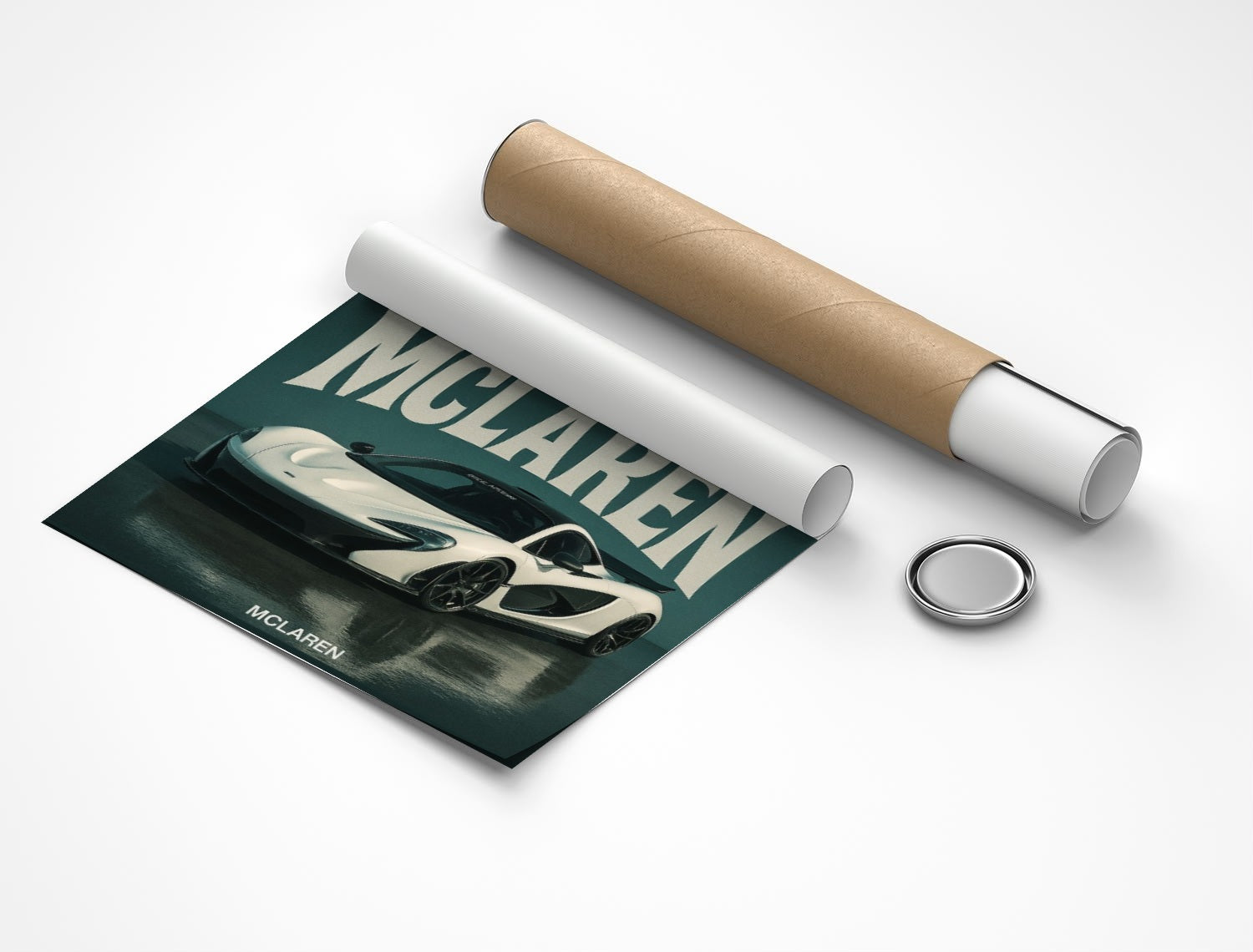 Rolled poster