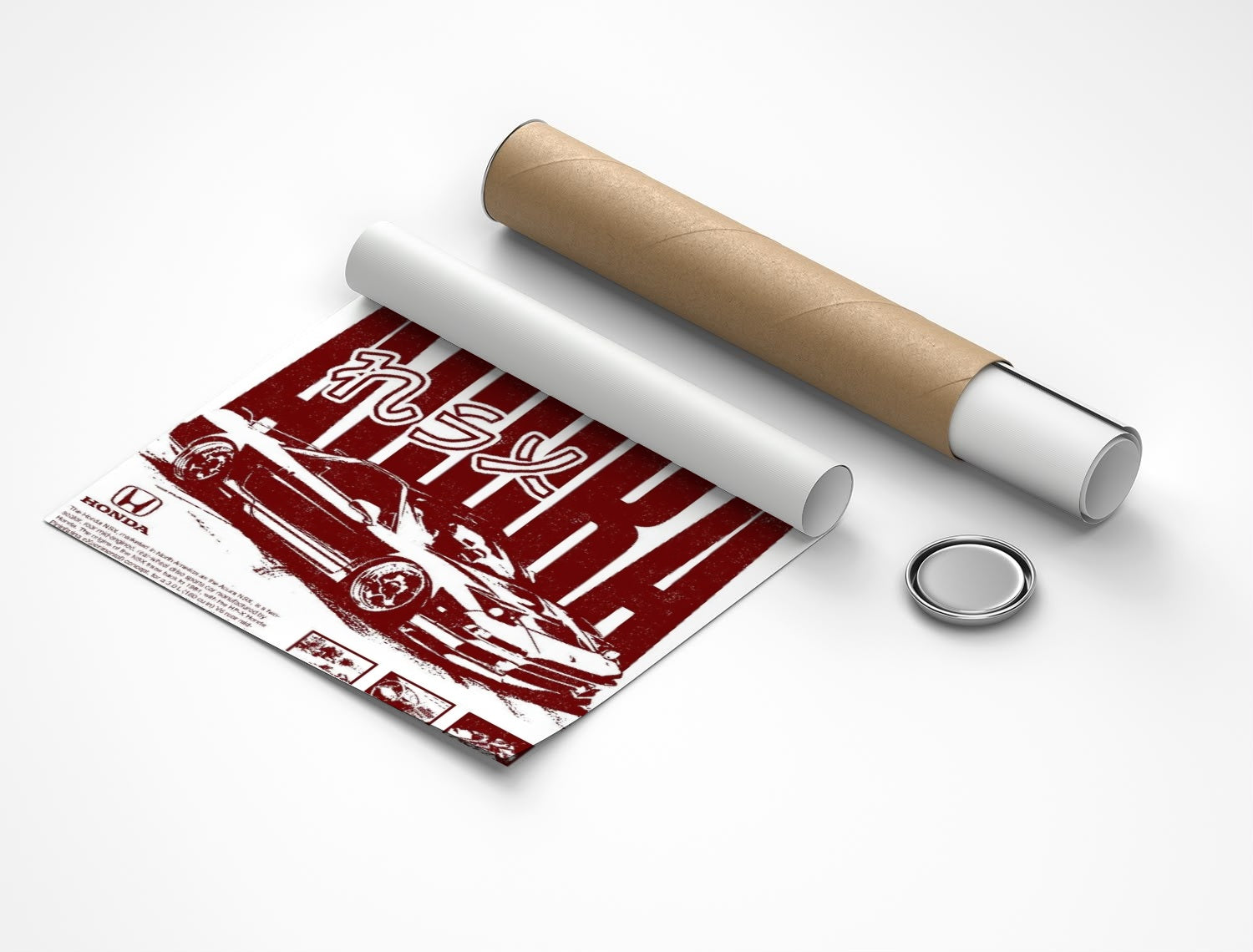 Rolled poster