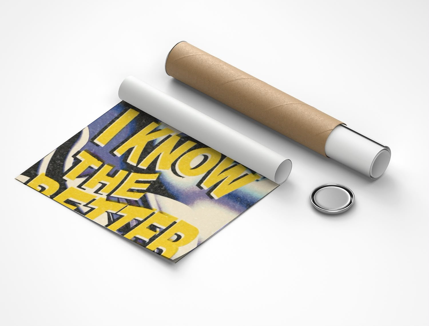 Rolled poster