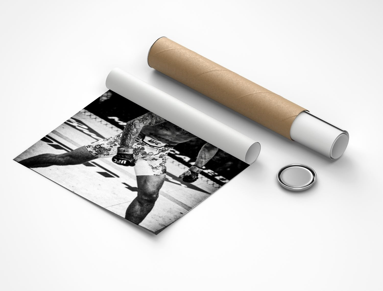 Rolled poster