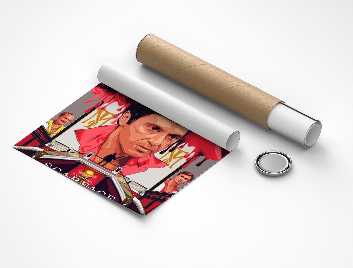 Rolled poster
