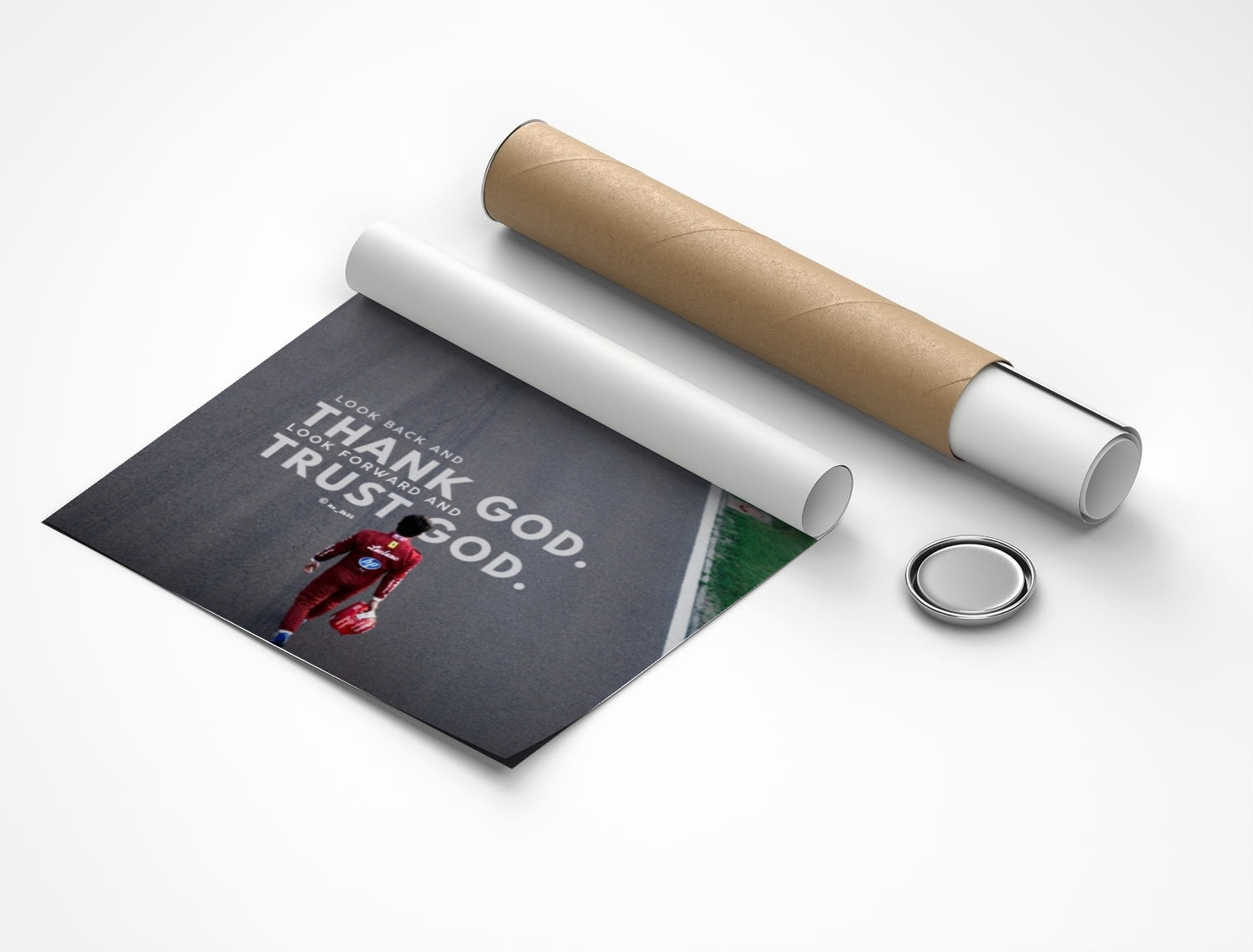 Rolled poster