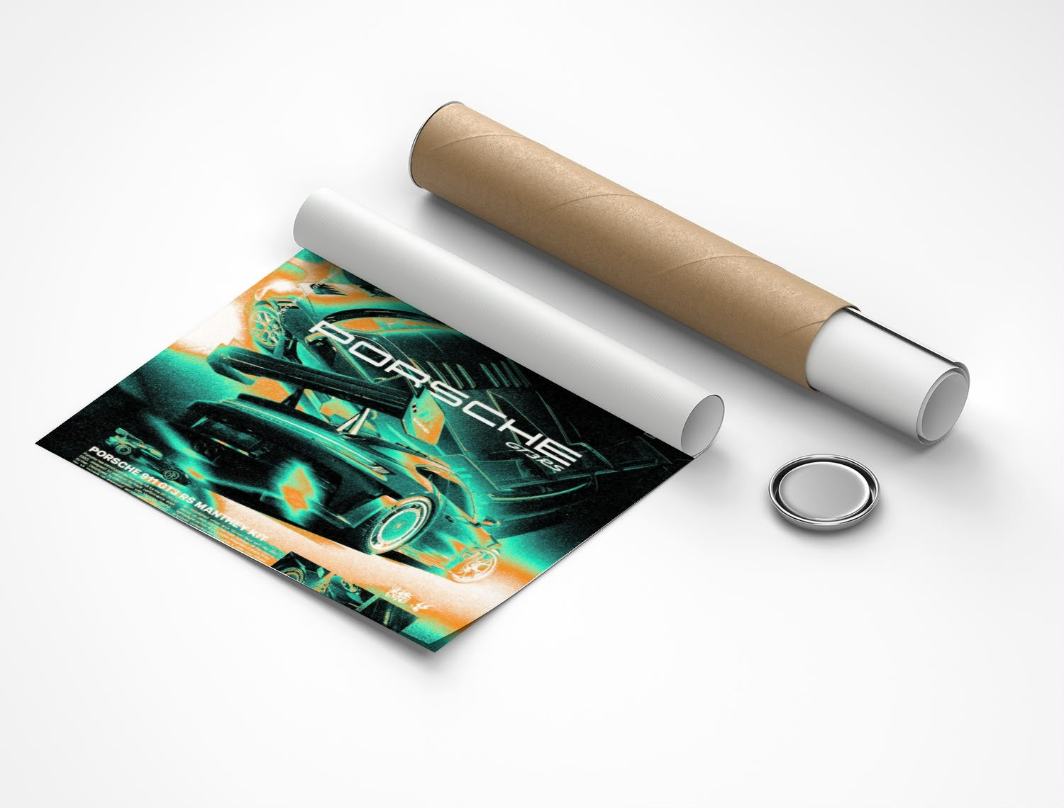 Rolled poster