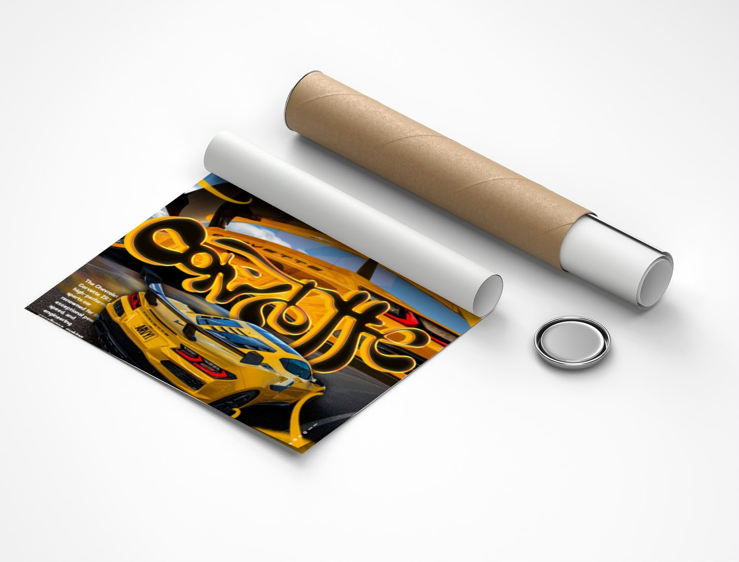 Rolled poster