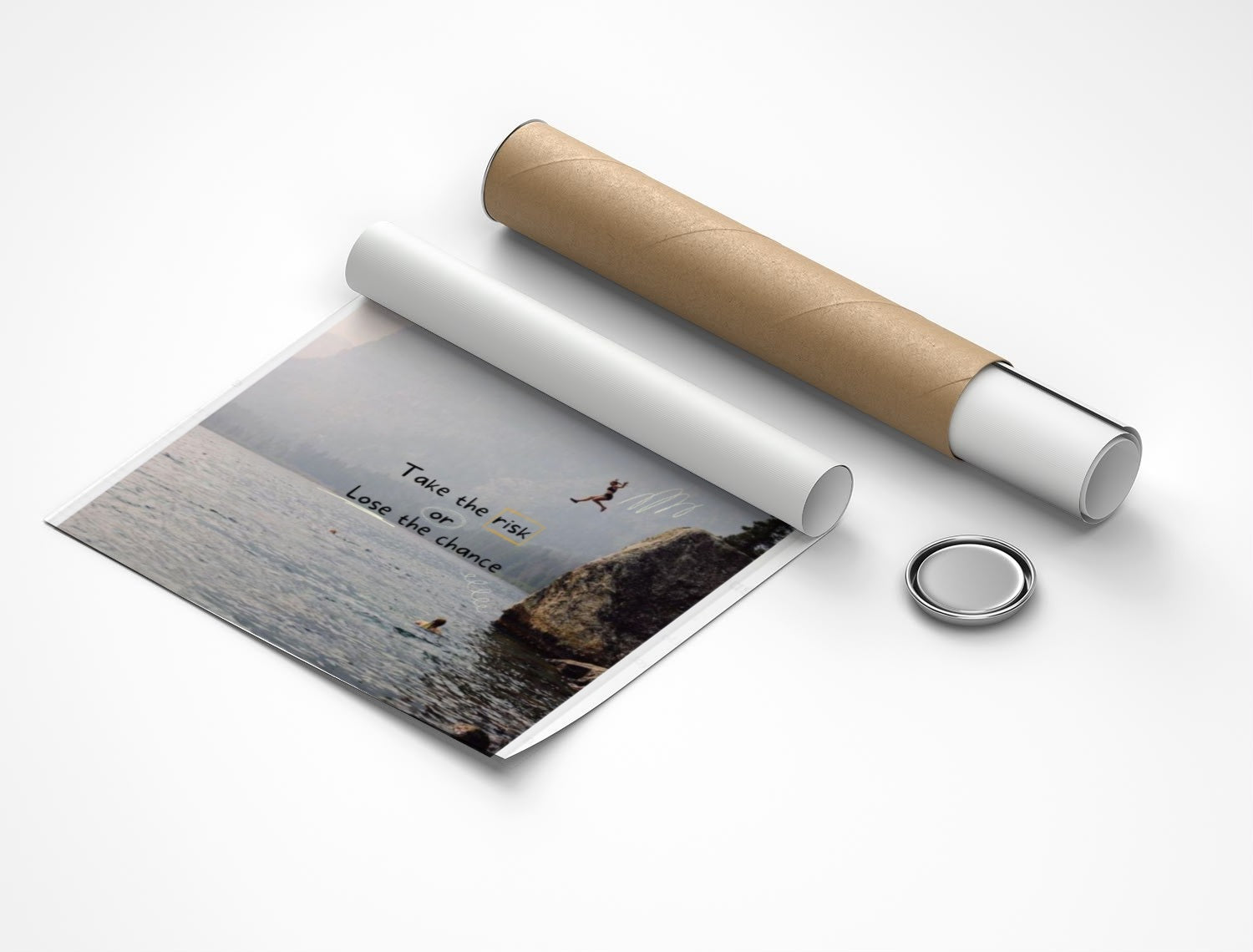 Rolled poster