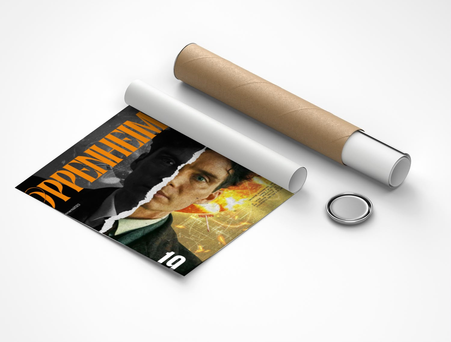 Rolled poster