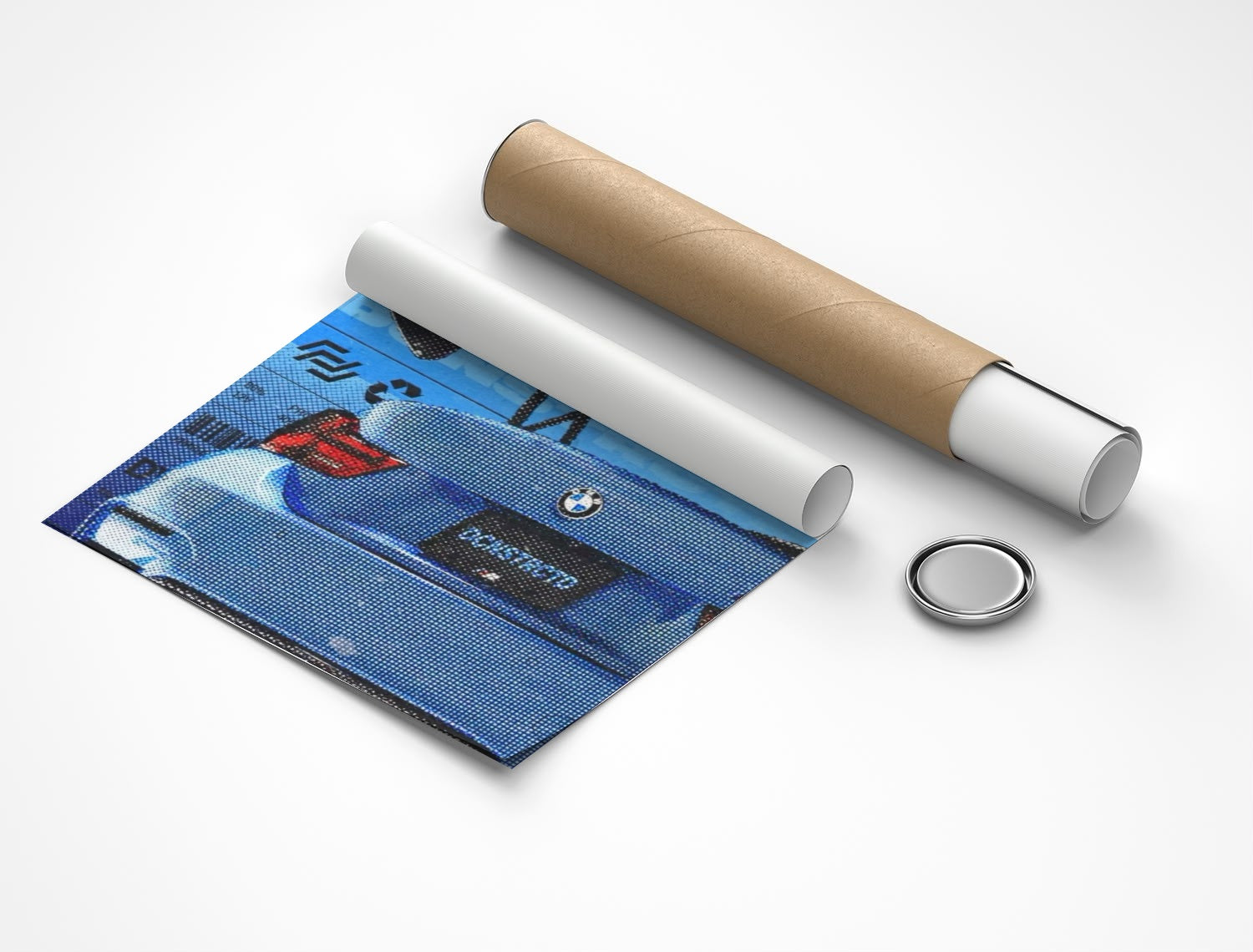 Rolled poster