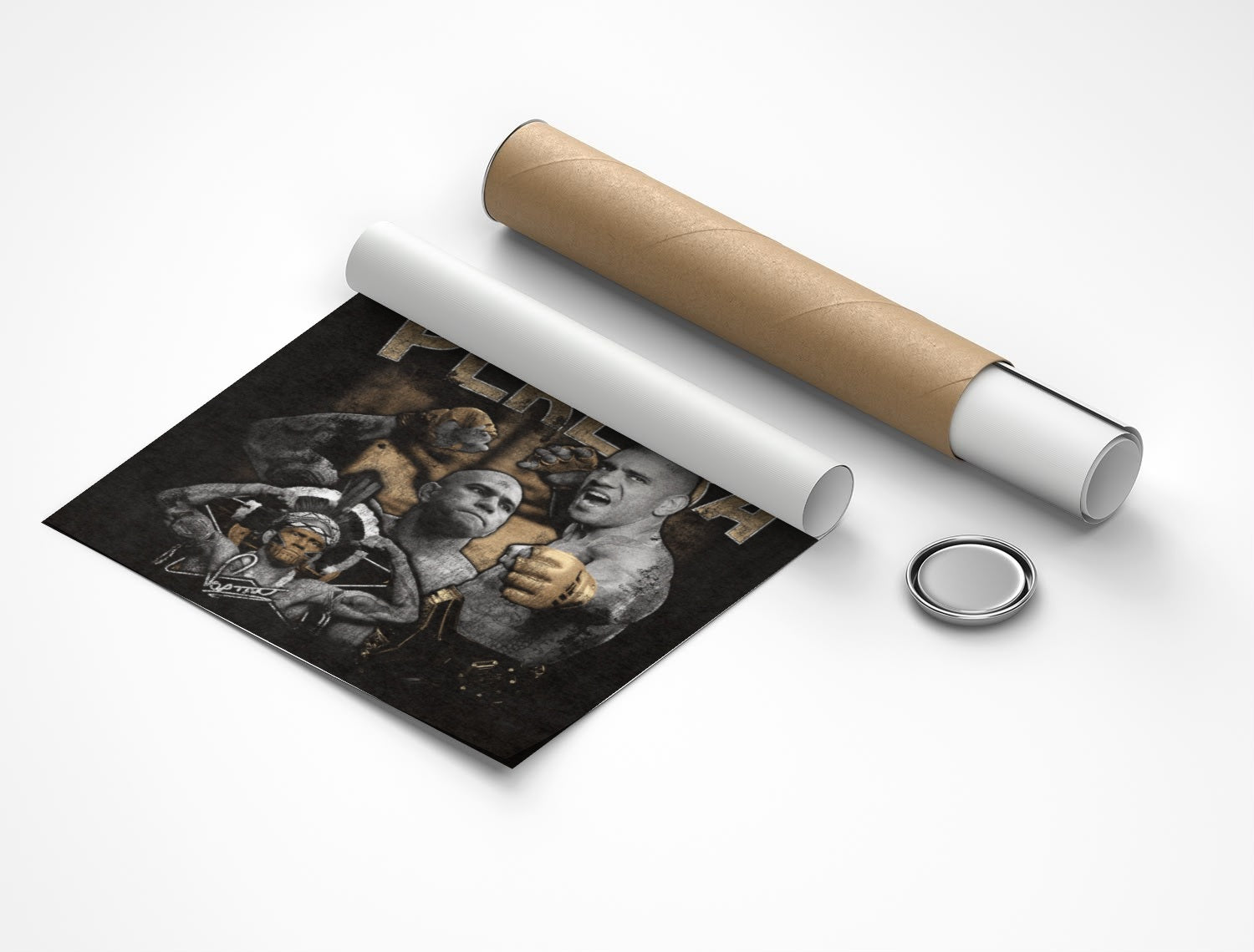 Rolled poster