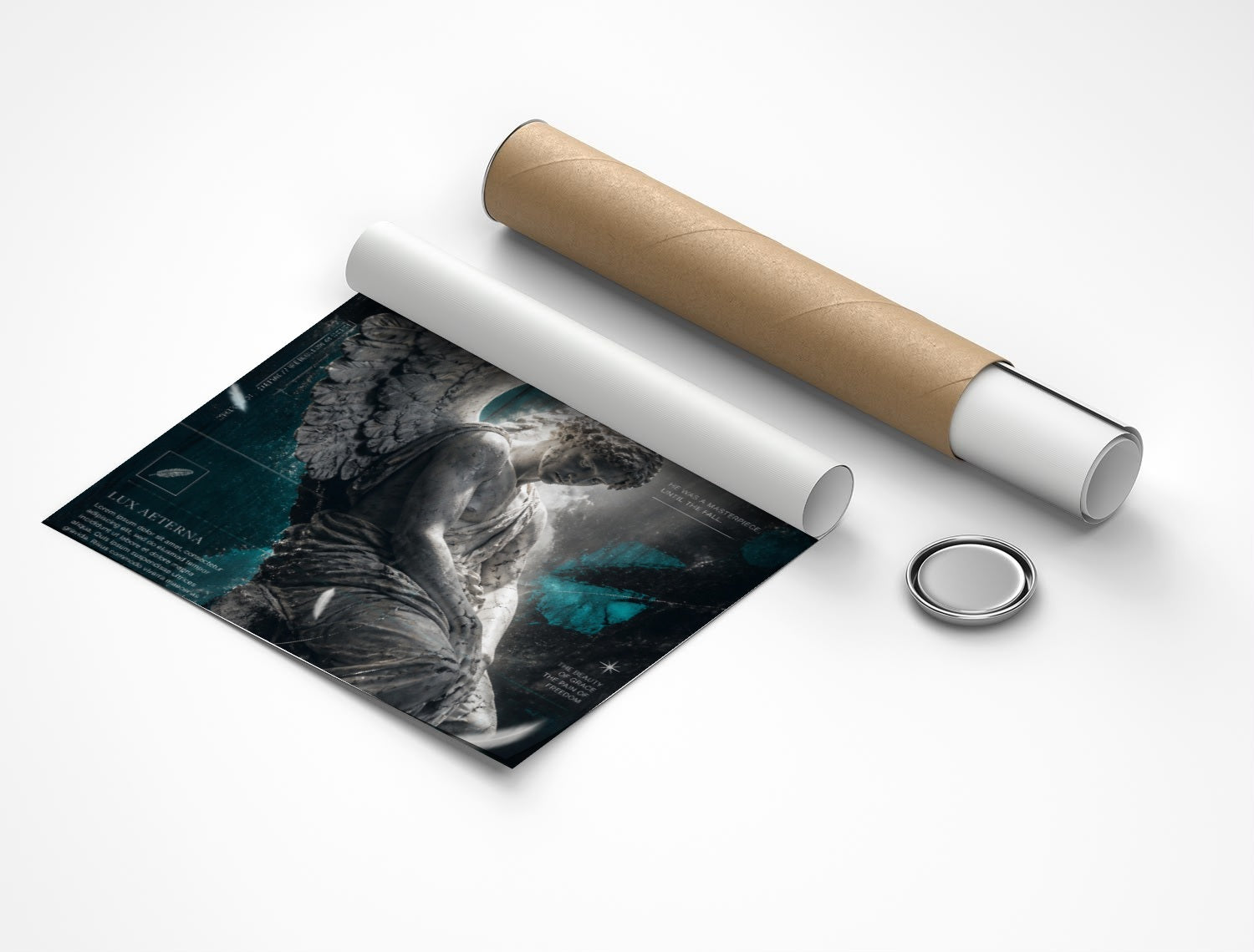 Rolled poster