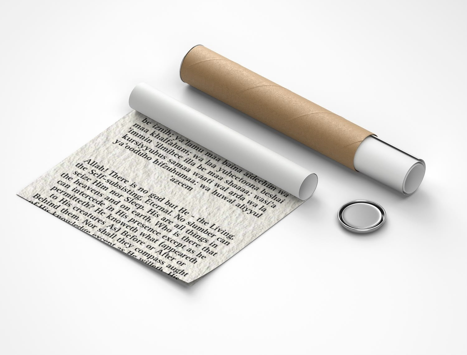 Rolled poster