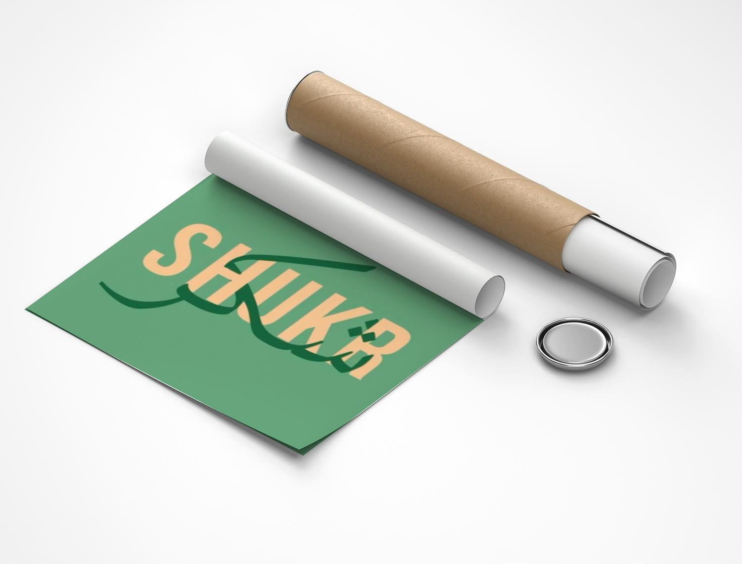 Rolled poster
