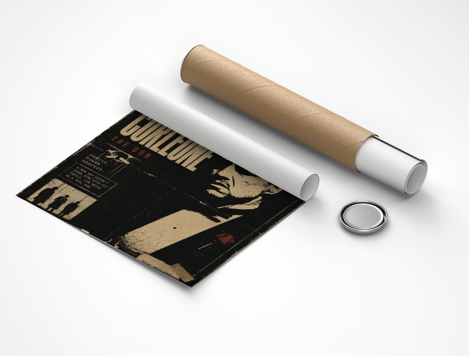 Rolled poster