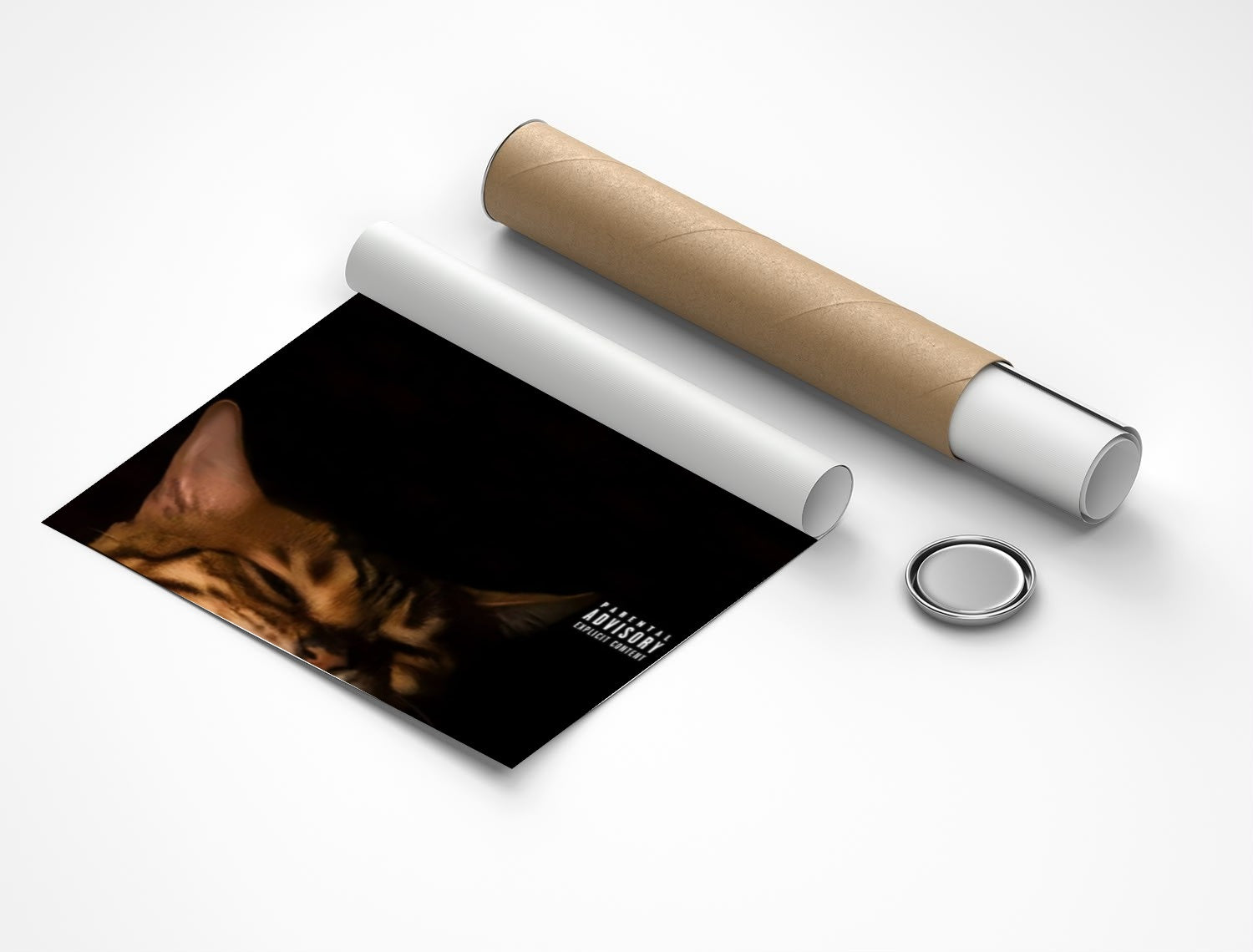 Rolled poster