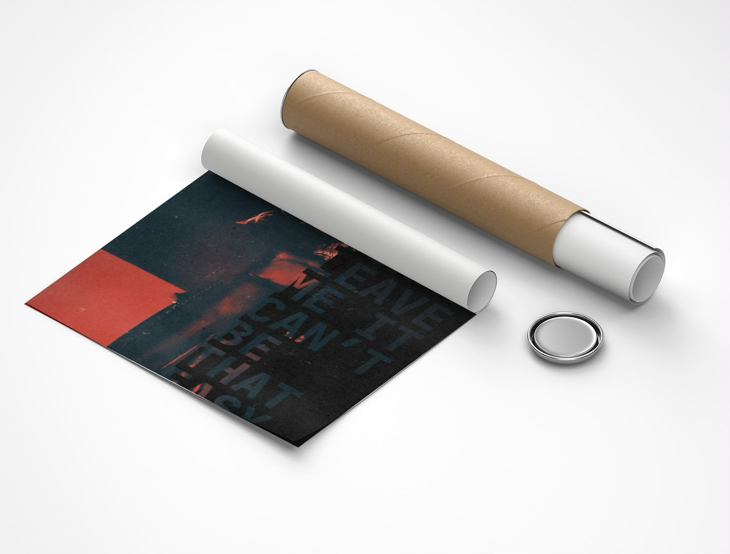 Rolled poster