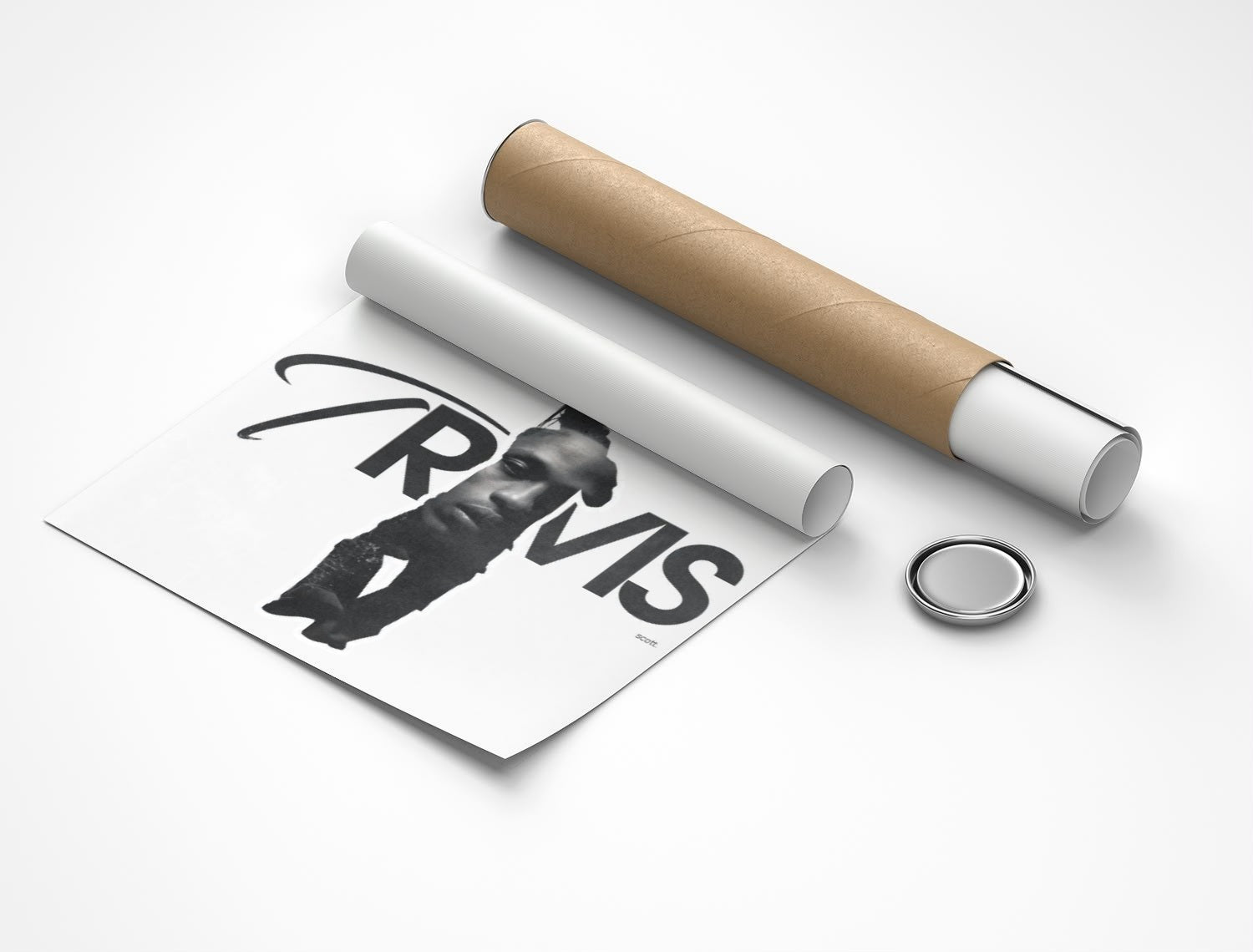 Rolled poster