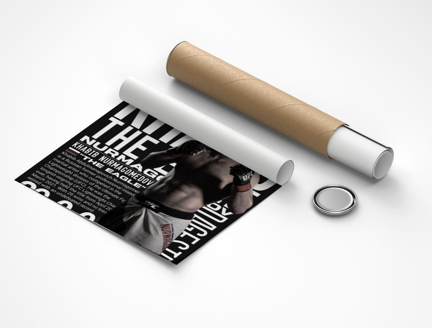 Rolled poster