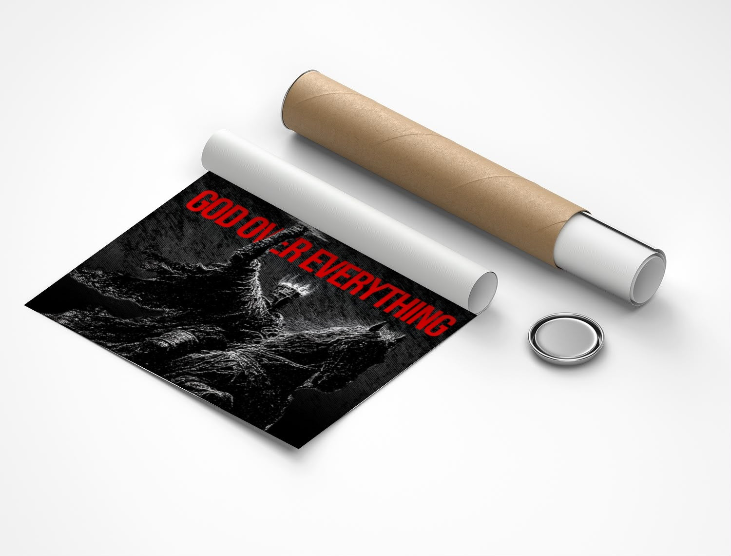 Rolled poster