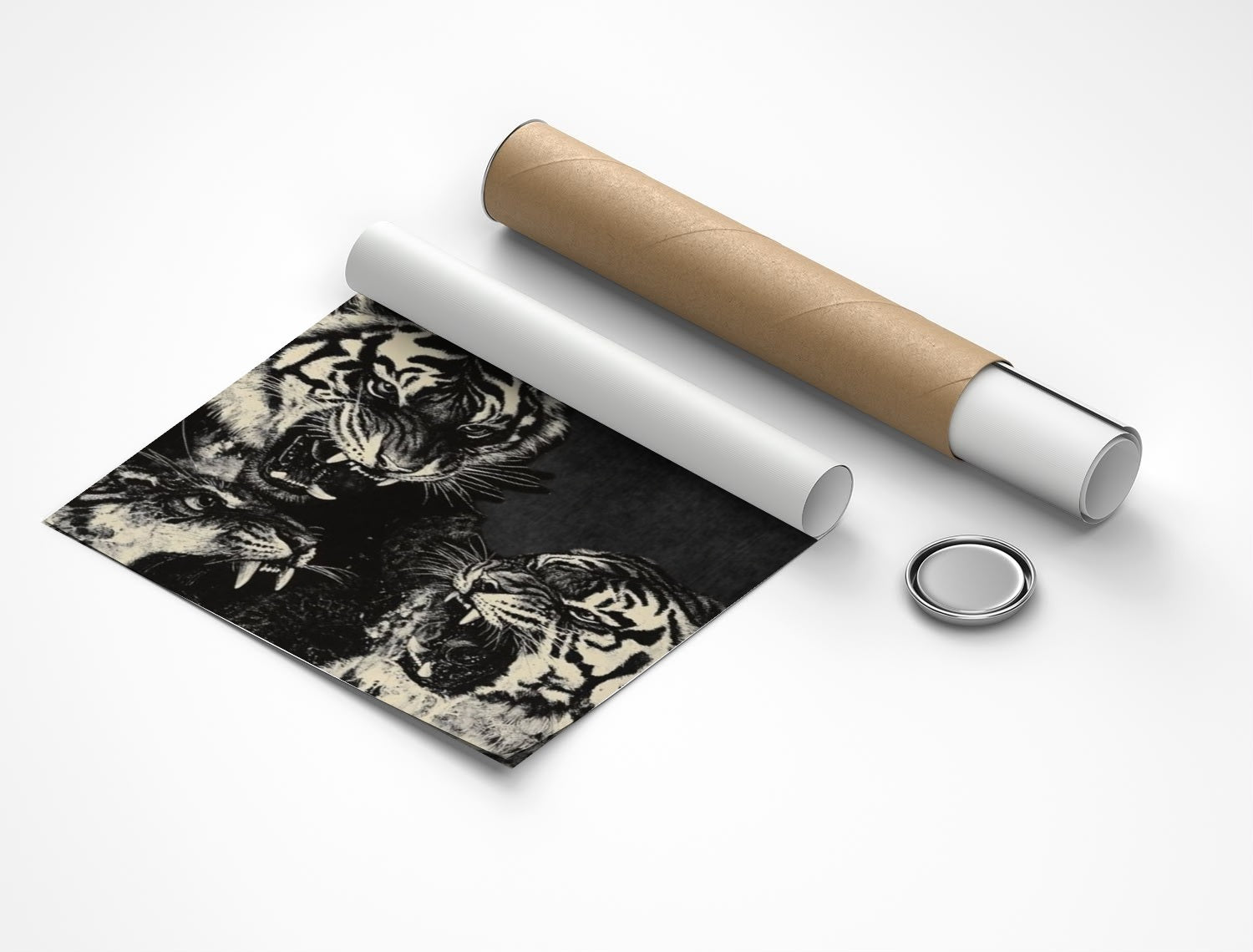 Rolled poster