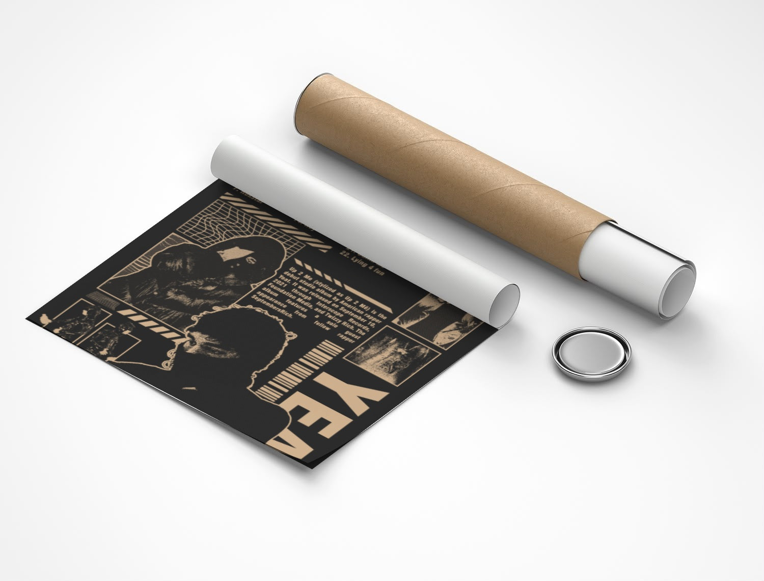 Rolled poster