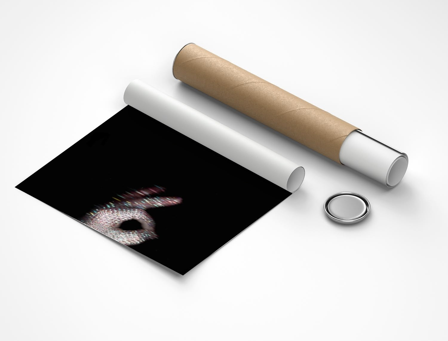 Rolled poster