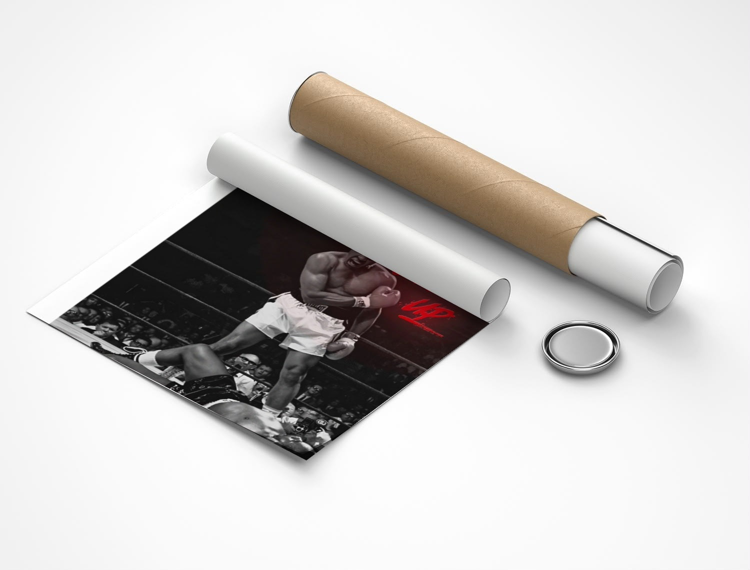 Rolled poster