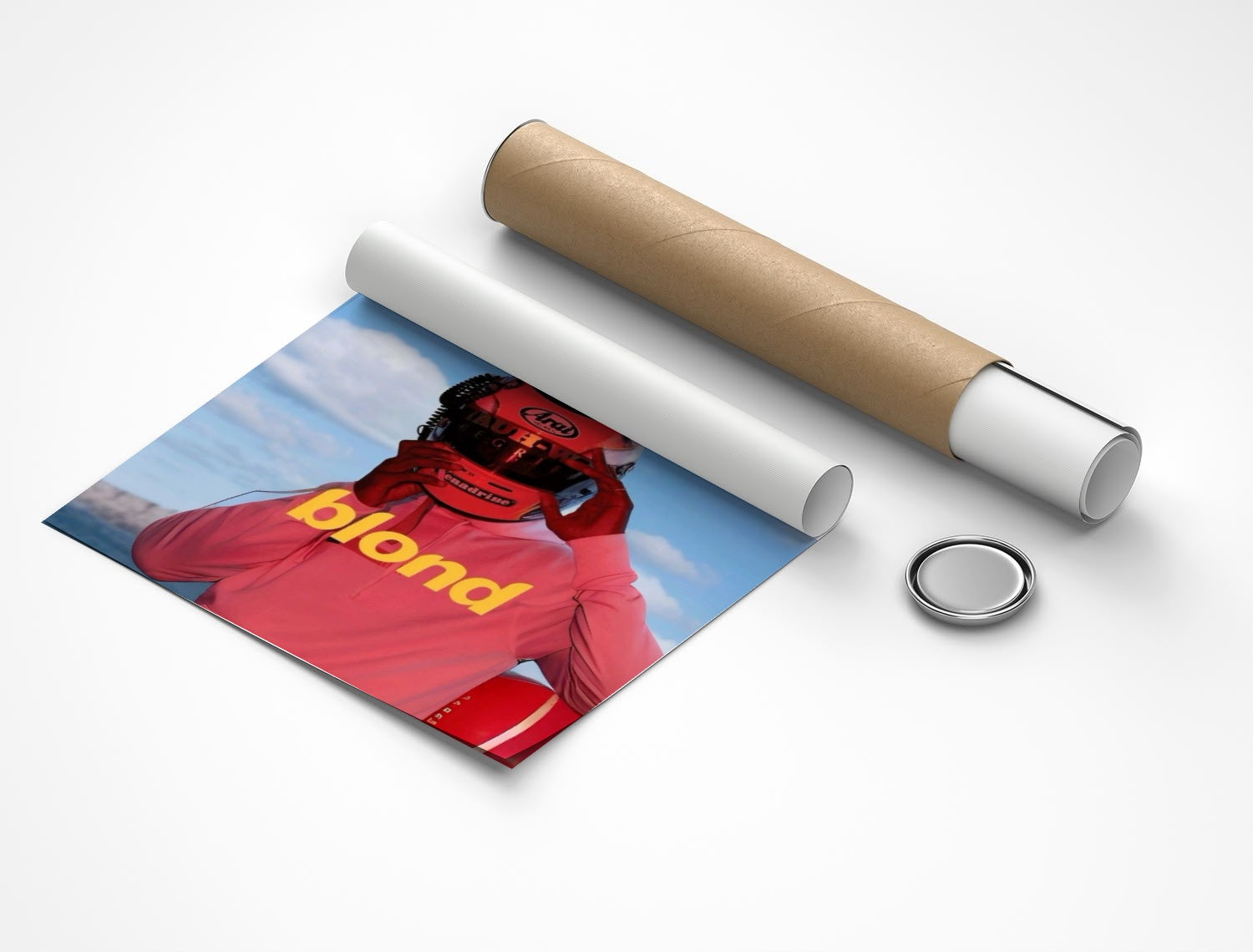 Rolled poster