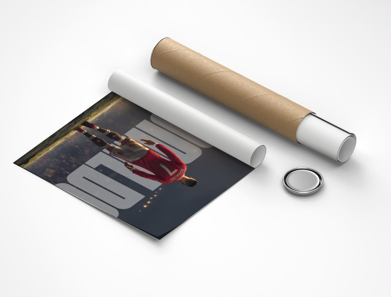 Rolled poster