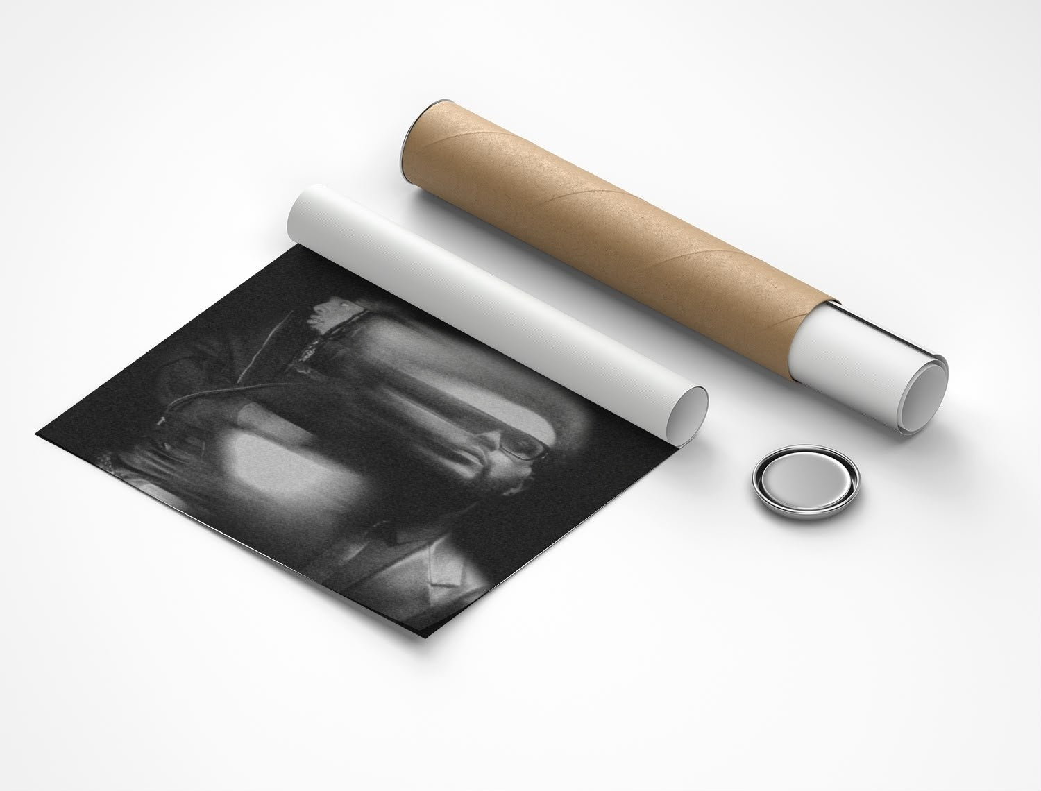Rolled poster