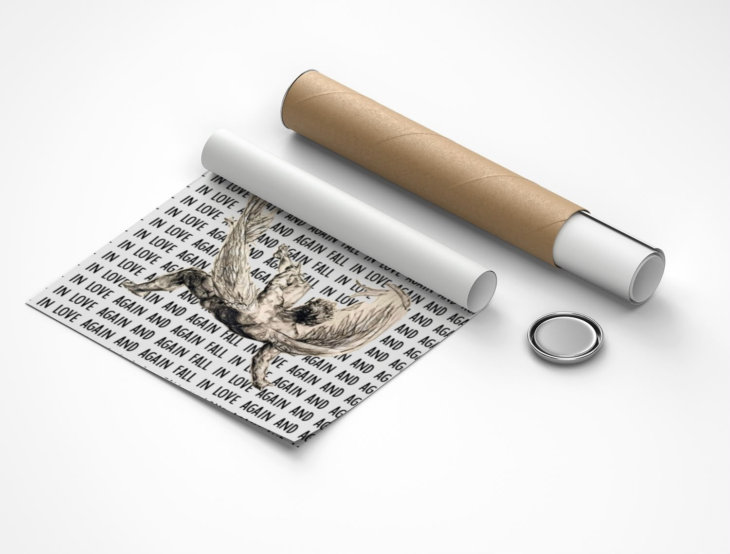 Rolled poster