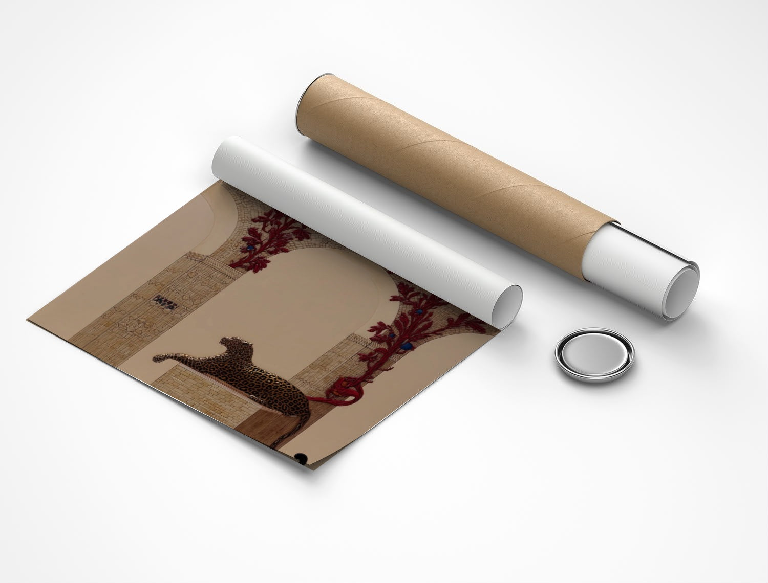 Rolled poster