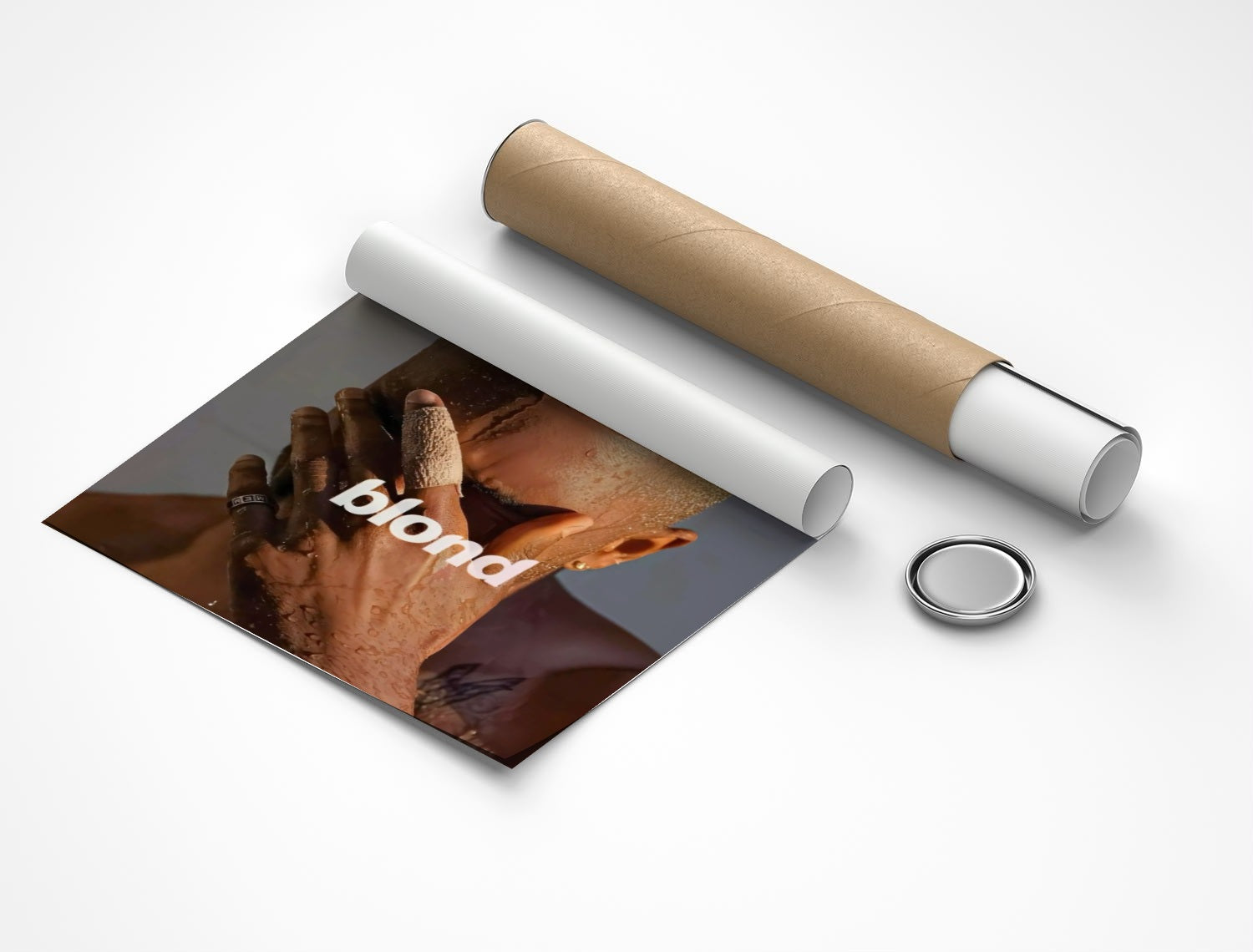 Rolled poster