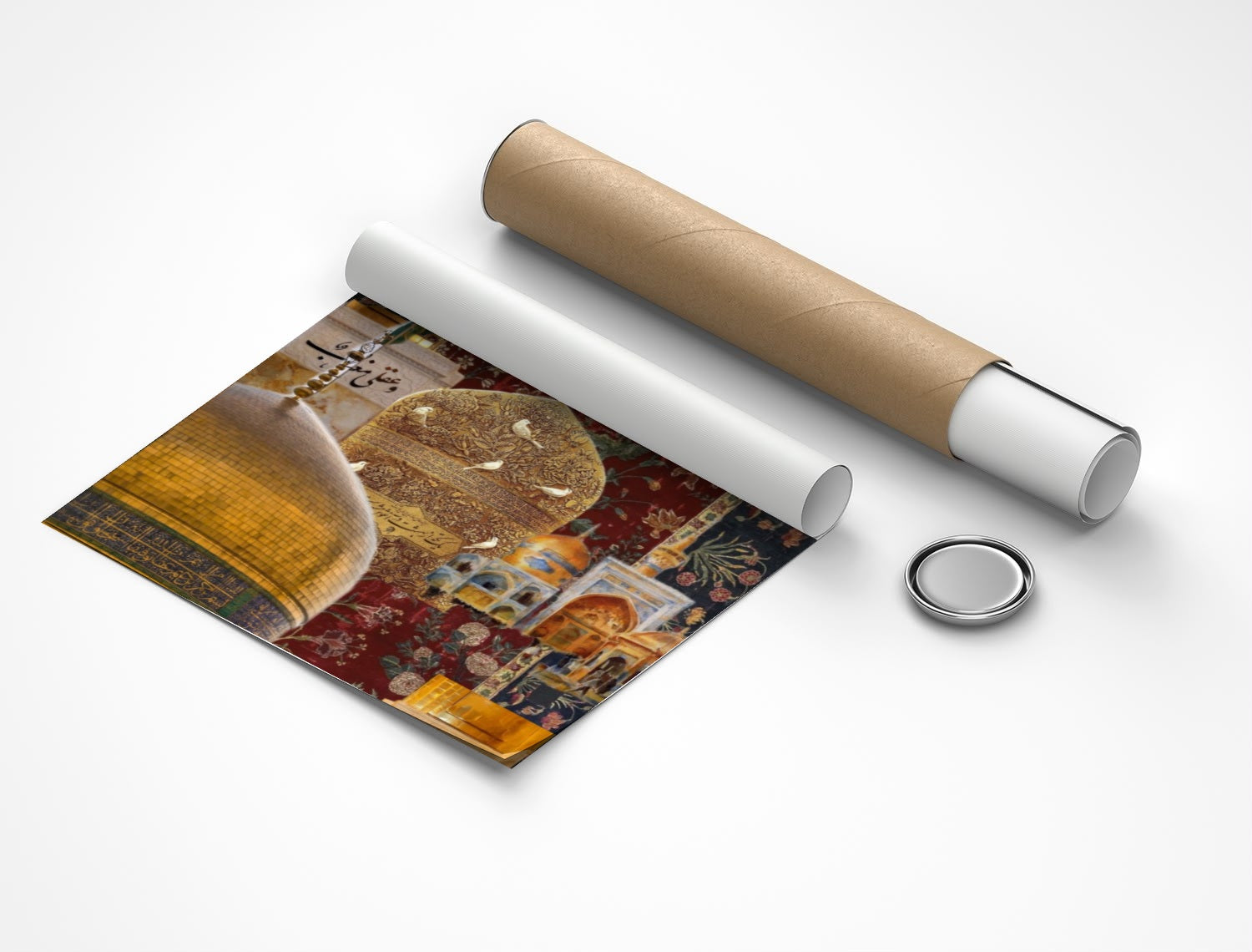 Rolled poster