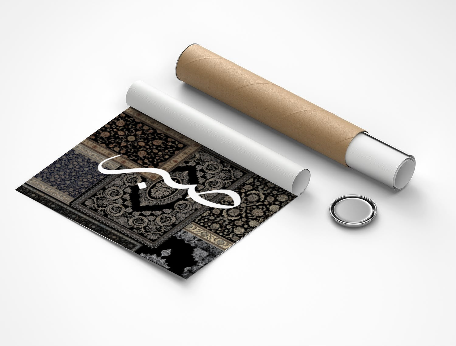 Rolled poster