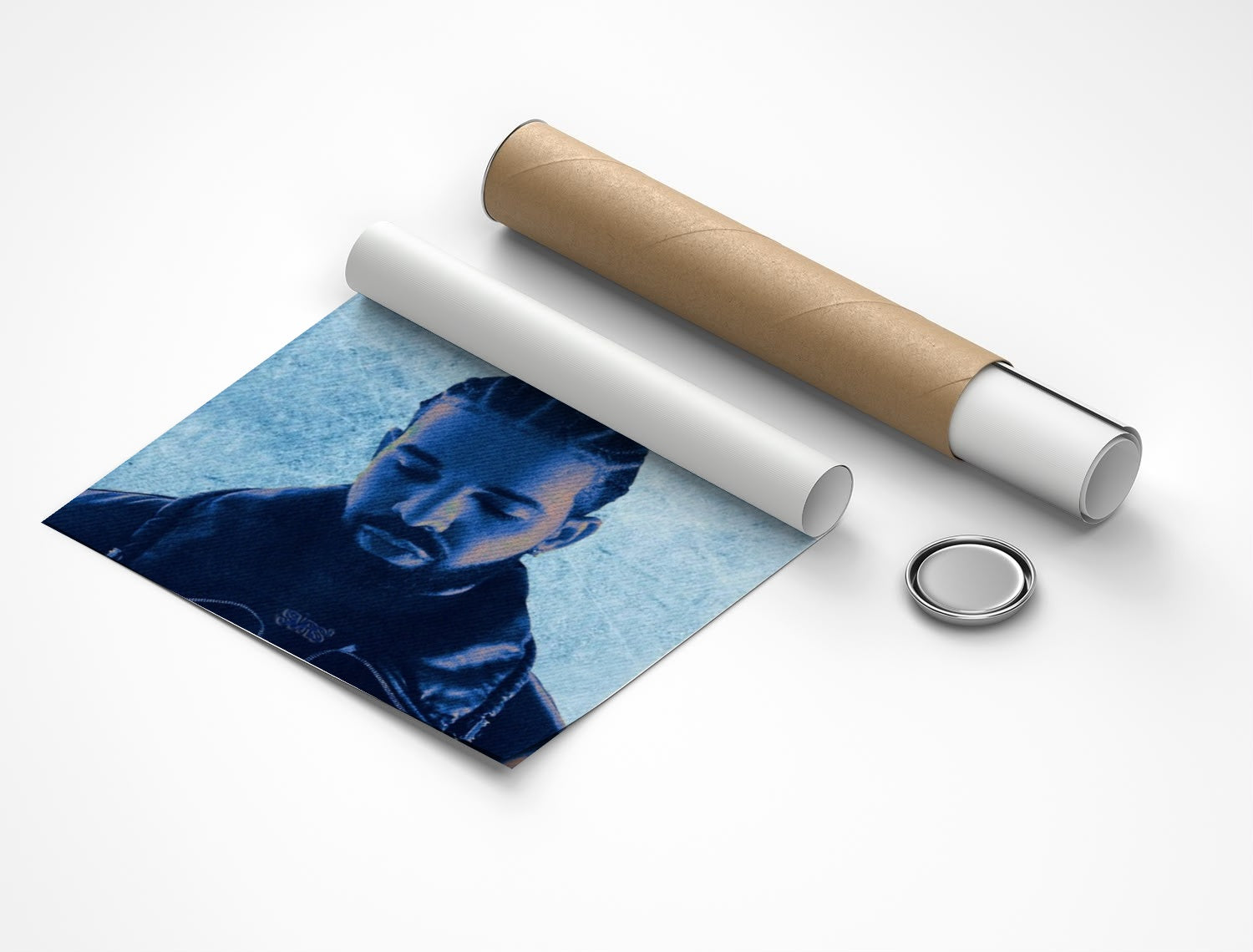 Rolled poster