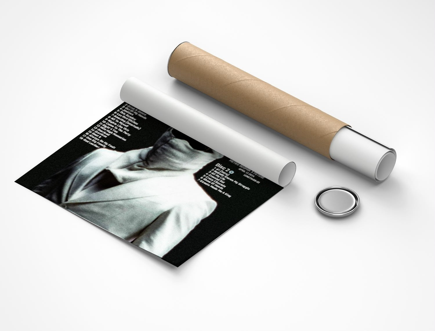 Rolled poster