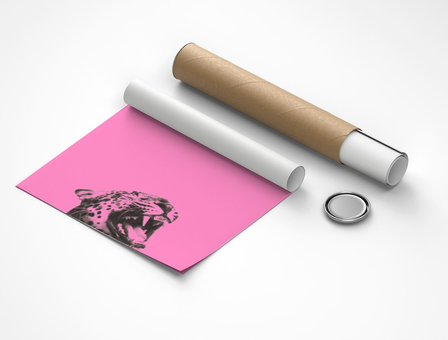 Rolled poster